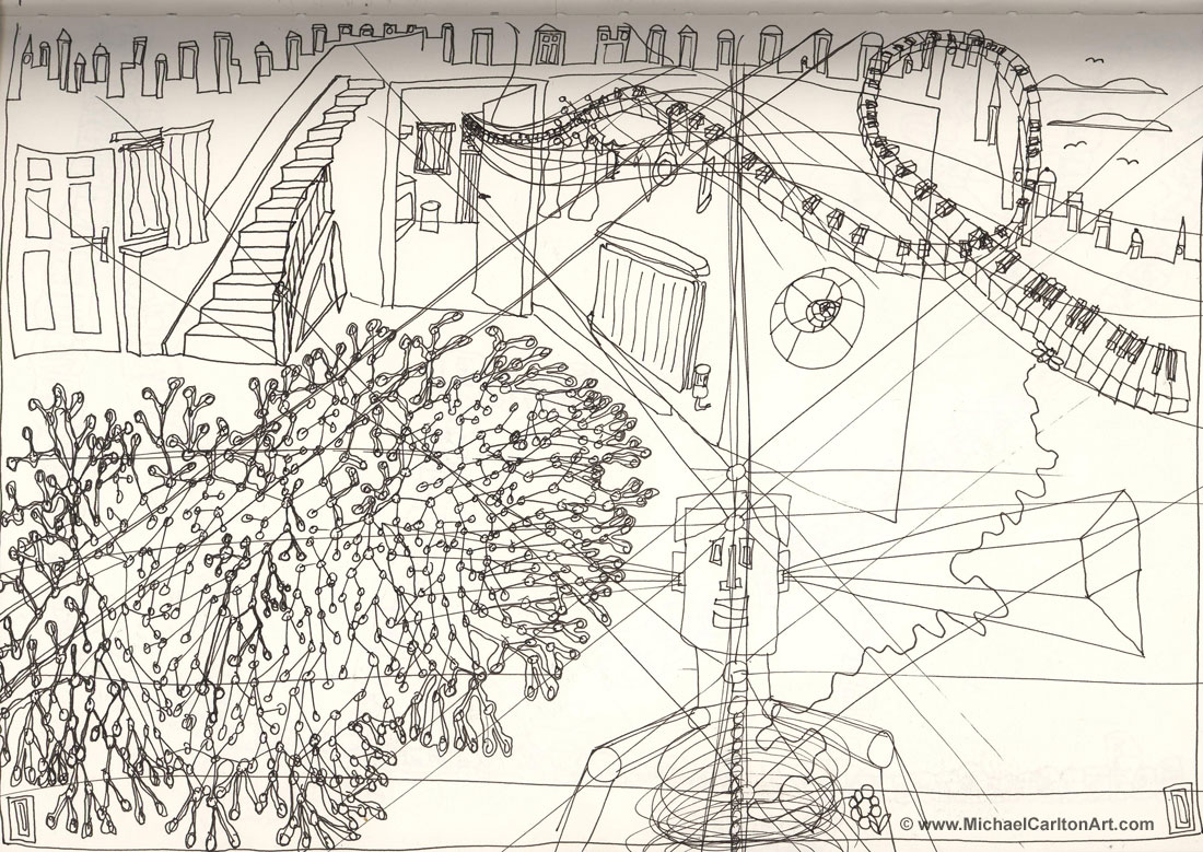 Michael Carlton Mind Map Doodle - 