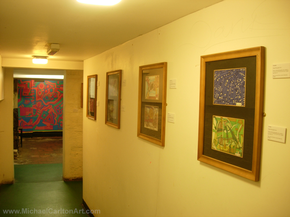 Michael Carlton Art Exhibition at the RISC Global Cafe