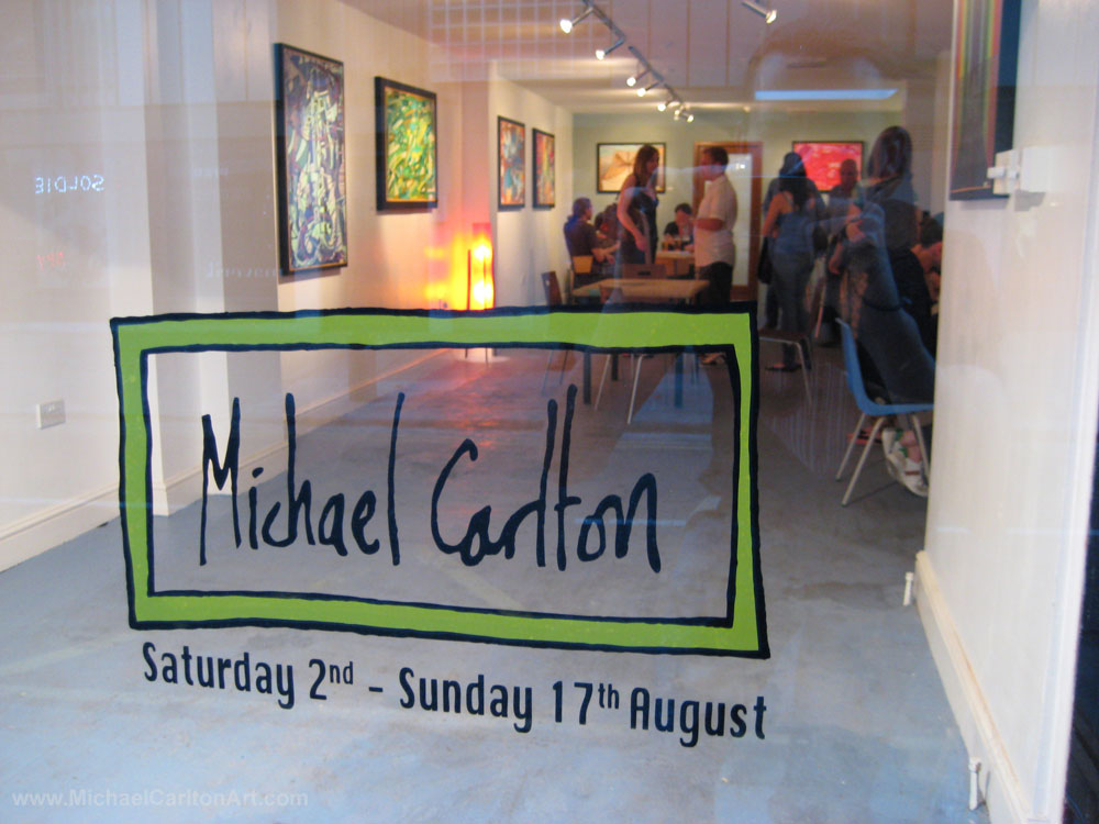 Michael Carlton Art Exhibition at The Jago Gallery, London